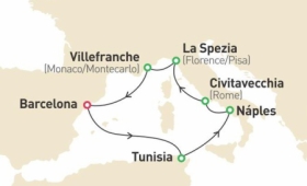 Plavba Středomořím (Z Barcelony) Na Lodi Sovereign ****