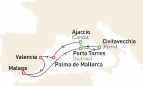 Středomořské Legendy (Z Palma) Na Lodi Sovereign****